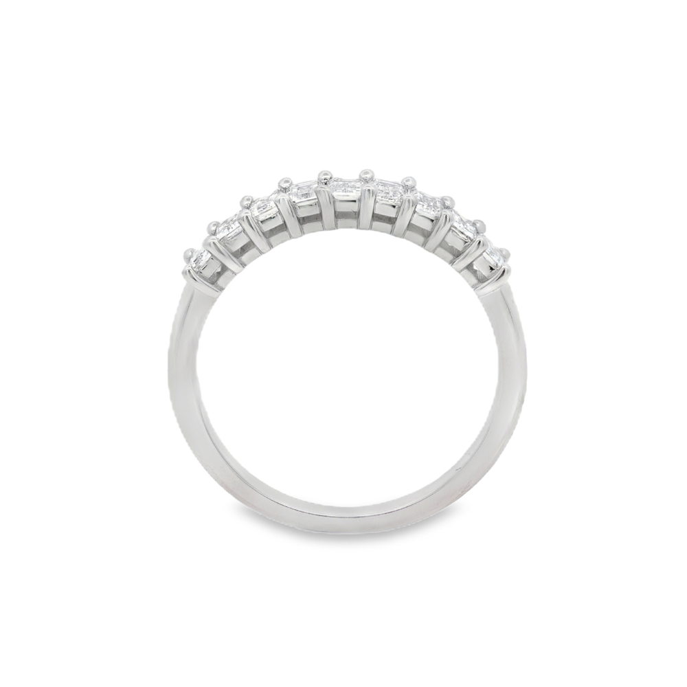 18K White Gold 0.91 CTW VS G/H Diamond Anniversary Ring