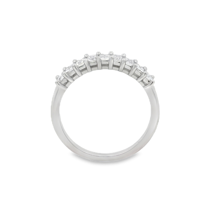 18K White Gold 0.91 CTW VS G/H Diamond Anniversary Ring