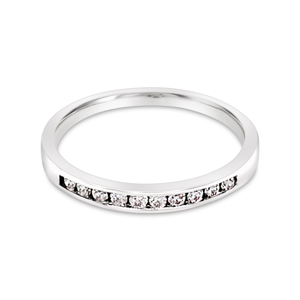 14K White Gold 0.25 CTW SI2 G/H Diamond Anniversary Ring
