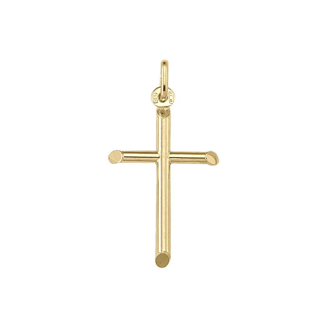 10K Yellow Gold Cross Pendant