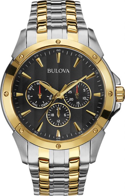 Bulova 2 tone cheap watch