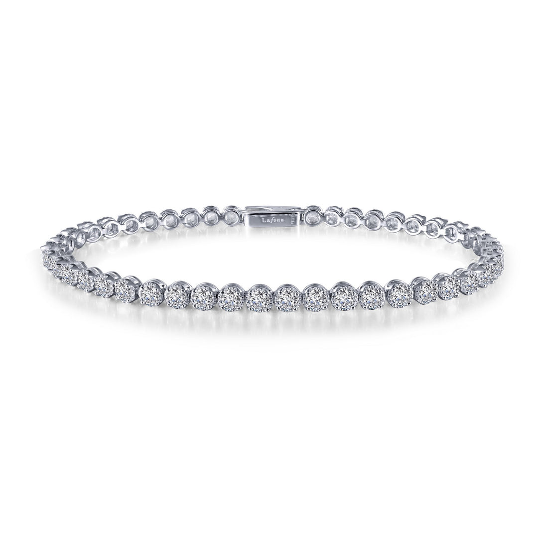 Sterling Silver Cubic Zirconia Tennis Bracelet