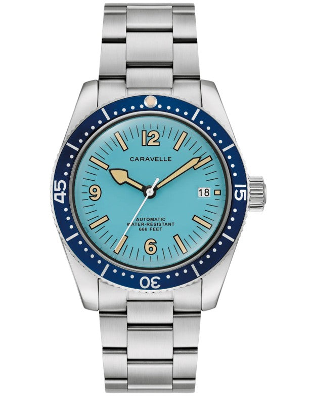 Caravelle Vintage Sea Hunter Men's Automatic Watch 43B178
