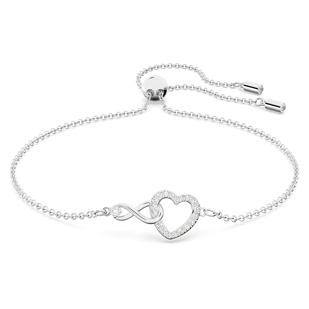 Swarovski Hyperbola Rhodium Plated Bracelet With Clear Zirconia's 5524421