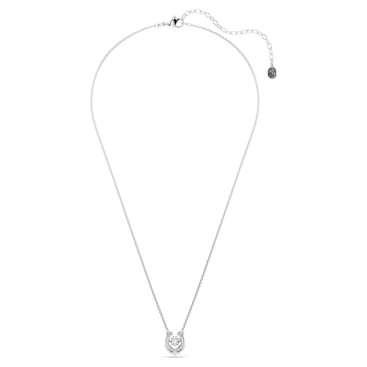Swarovski Symbolica Rhodium Plated  Horseshoe Necklace With Clear Crystals 5736972