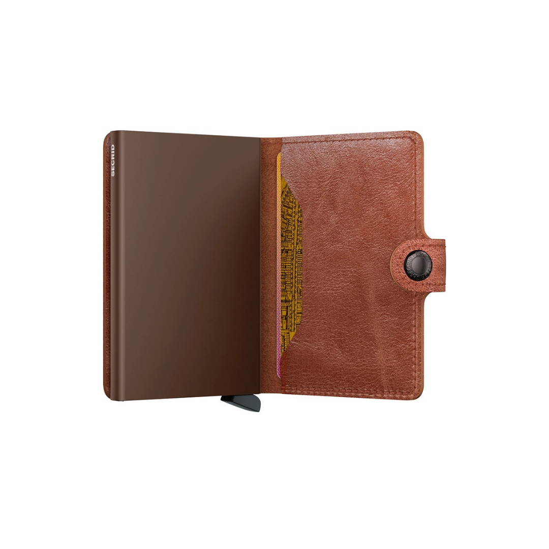 Secrid Vintage Cognac-Brown Miniwallet
