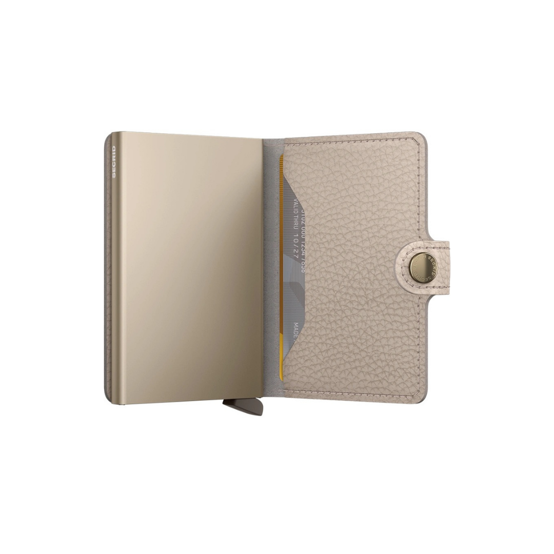 Secrid Pebble Latte Miniwallet