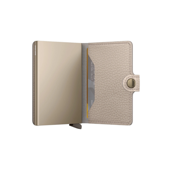 Secrid Pebble Latte Miniwallet