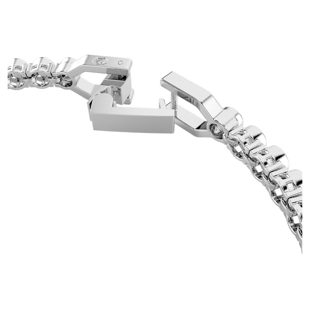 Swarovski Imber Rhodium Plated Bracelet With Black Crystals 5734238