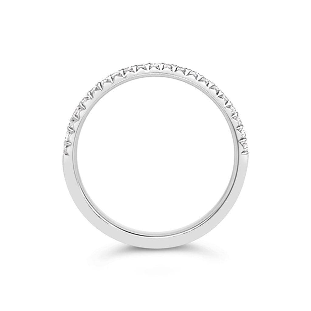 18K White Gold SI2 F/G 0.20 CTW Diamond Women's Wedding Band