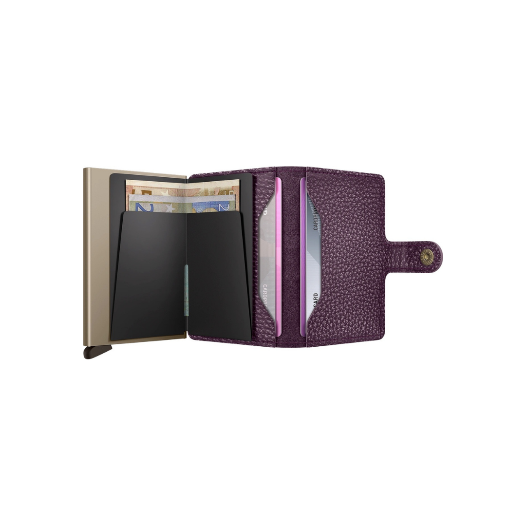 Secrid Pebble Grape Miniwallet