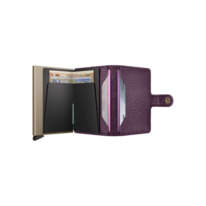 Secrid Pebble Grape Miniwallet