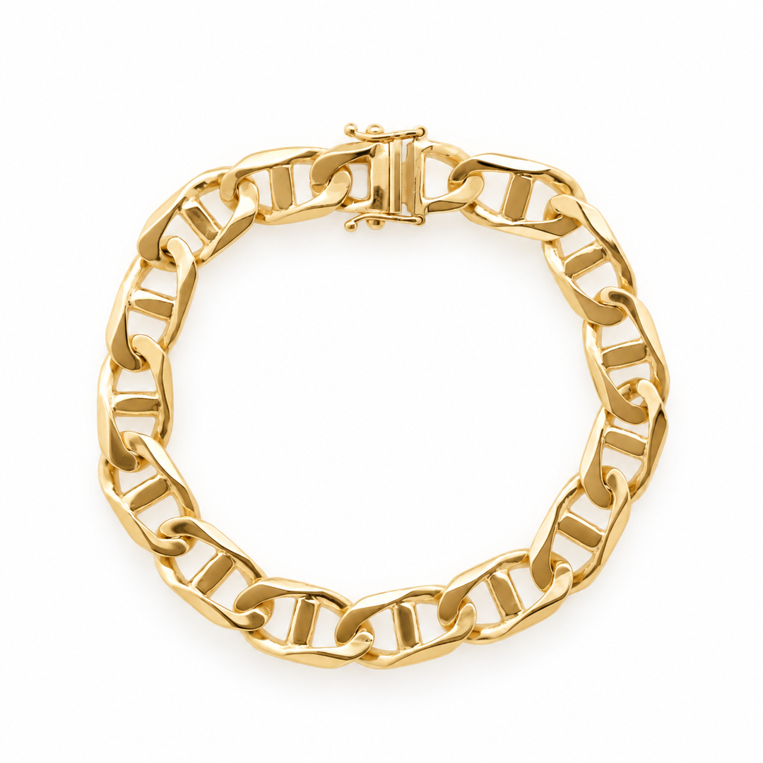 Estate - 14 Karat Yellow Gold 6.25" Bracelet