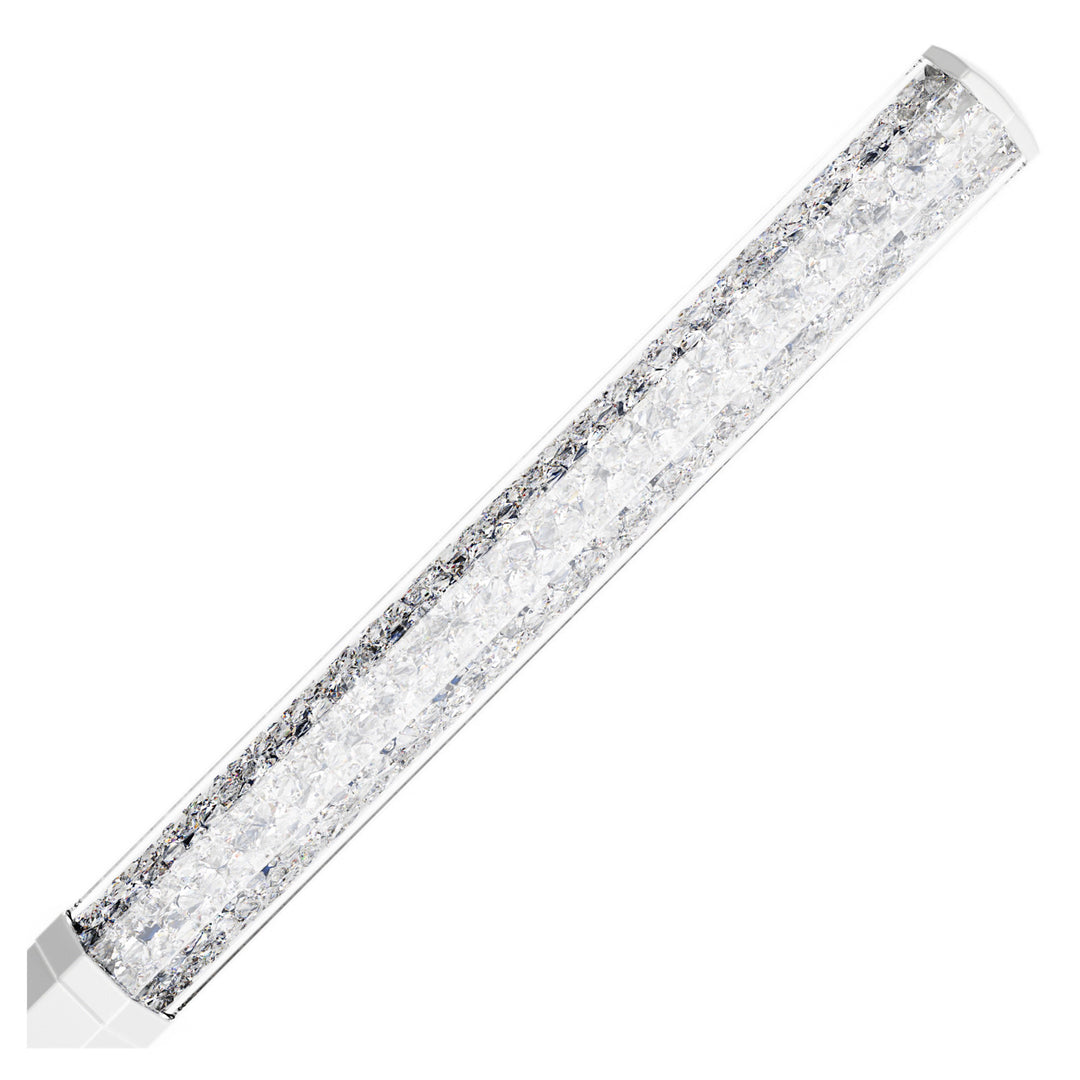 White Lacquered Swarovski Pen With Crystals