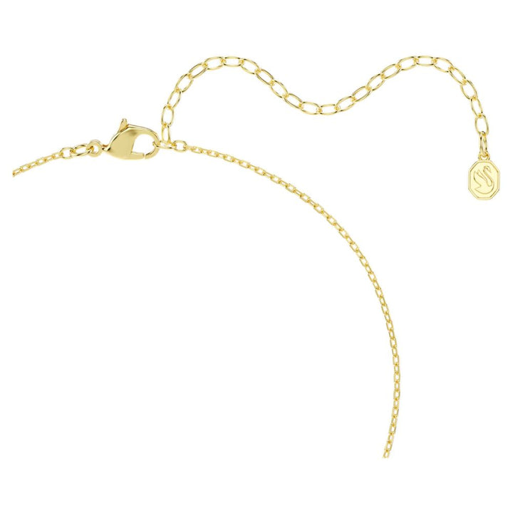 Swarovski Millenia Gold-Tone Plated Green & Clear Crystal Necklace