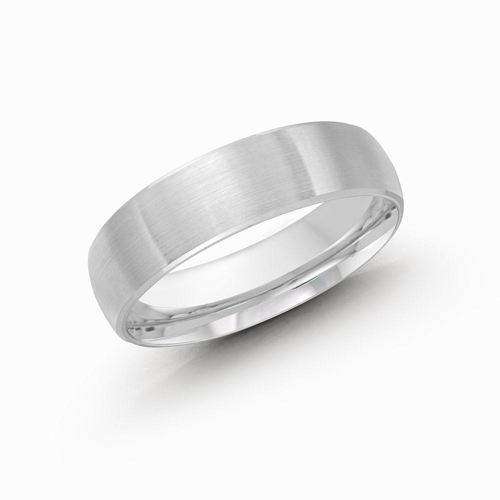 Men's Cobalt Comfort Fit 7mm Beveled Wedding Band Size 12