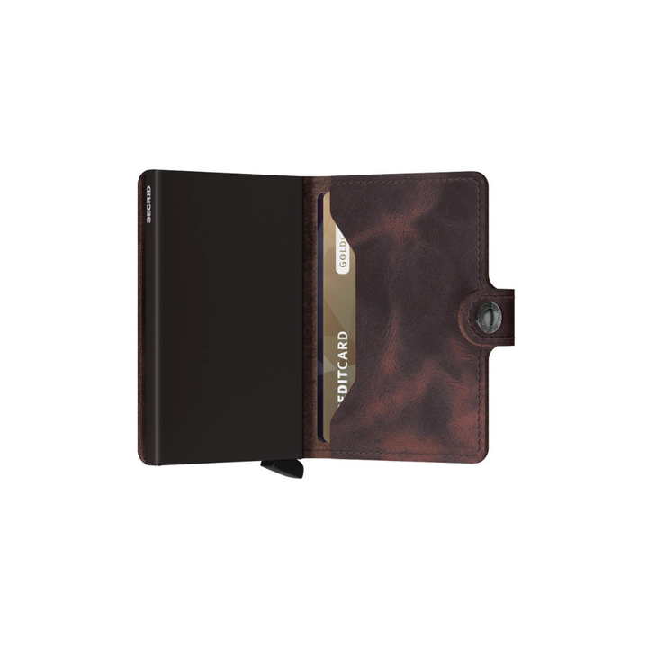Secrid Vintage Chocolate Miniwallet
