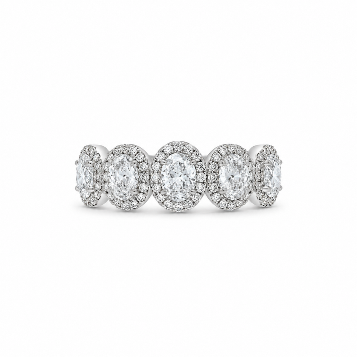Platinum 0.71 CTW Diamond Woman's Ring