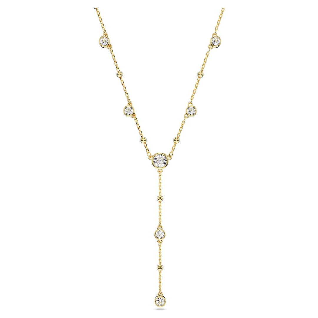 Swarovski Imber Gold-Tone Plated Necklace With Clear Crystals 5684510