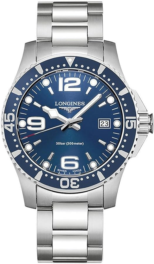 Longines HydroConquest Men's Quartz Watch L3.740.4.96.6