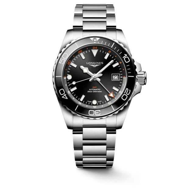 Longines HydroConquest GMT Men's Automatic Watch L3.790.4.56.6