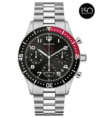 Bulova Marine Star Heritage Men's High-Precision 262kHz Quartz Chronograph Watch 98B451