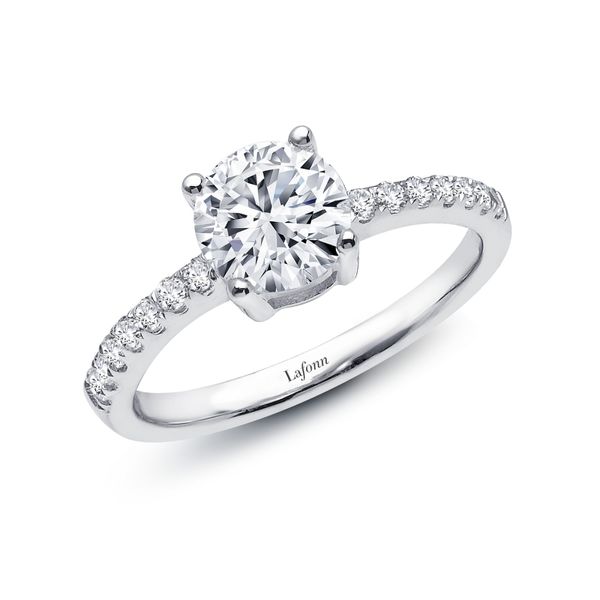 Lafonn Silver Classic Ring With Clear Cubic Zirconia [620-02649]