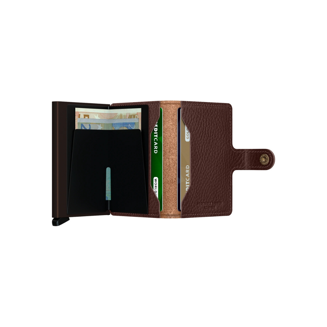 Secrid Veg Espresso-Brown Miniwallet