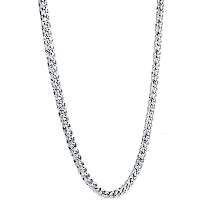 Italgem Stainless Steel  3.5mm Round Franco Link 24" Chain