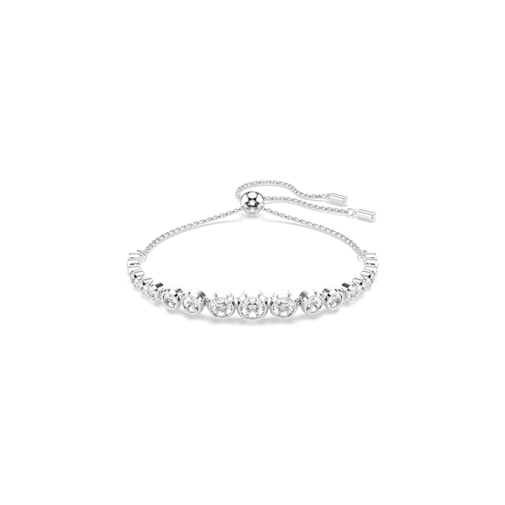 Swarovski Imber Rhodium Plated Bracelet With Clear Crystals 5705451