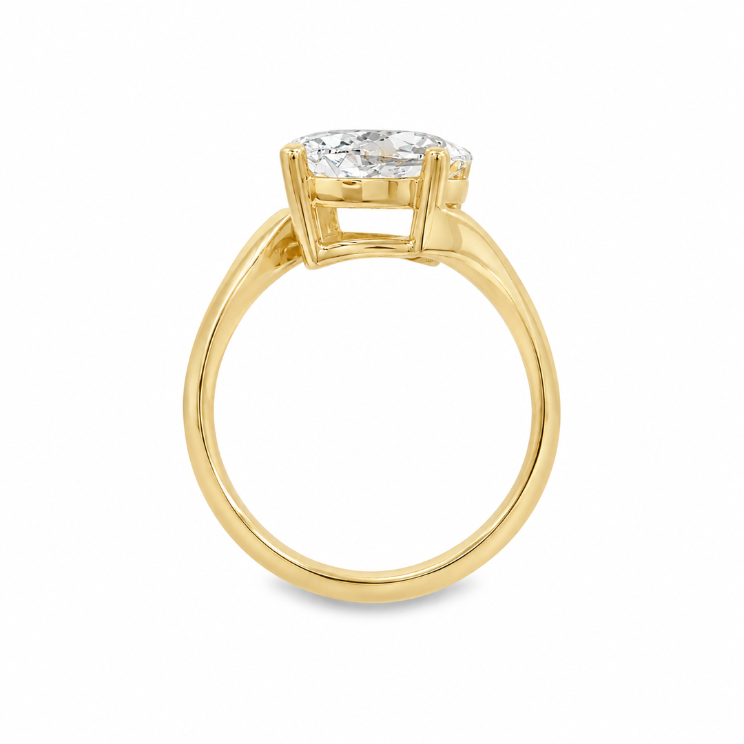 14K Yellow Gold 2.50 CTW LAB Grown Diamond Ring