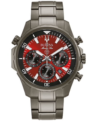 Bulova Marine Star Chronograph Men's Quartz Watch 98B350