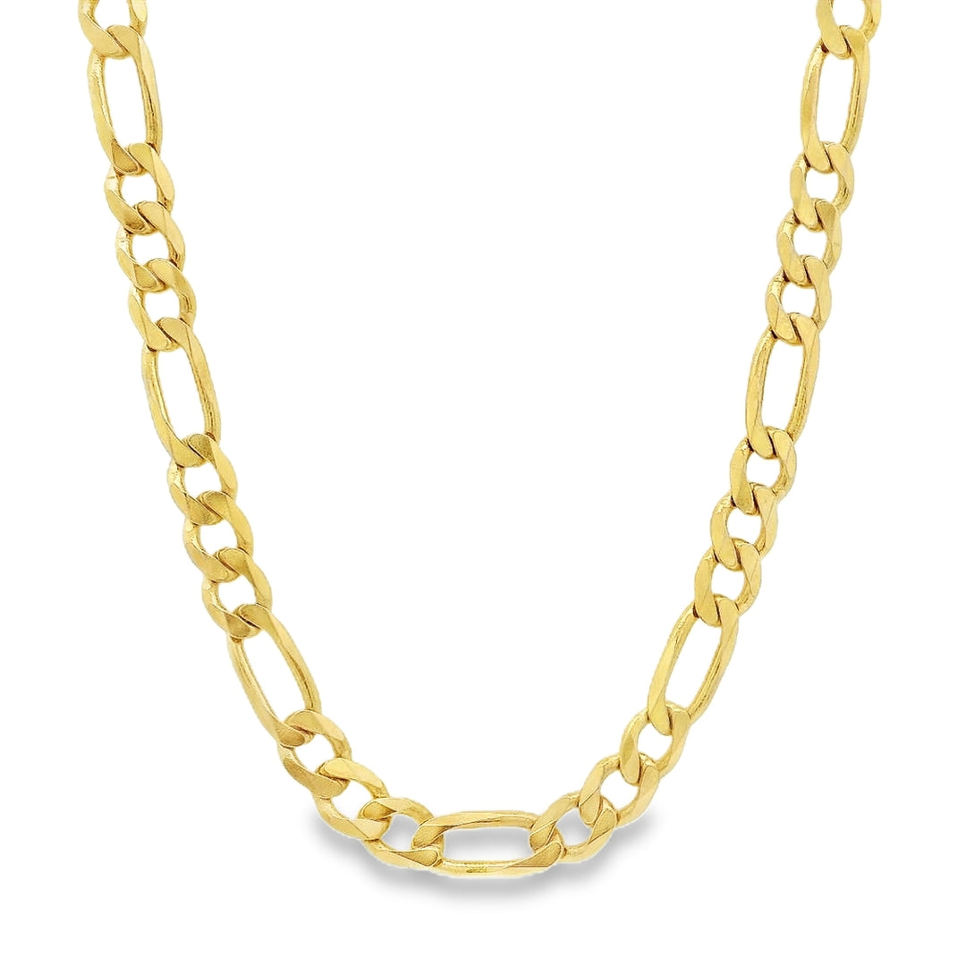Estate - 14 Karat Yellow Gold Figaro Link 20" Chain