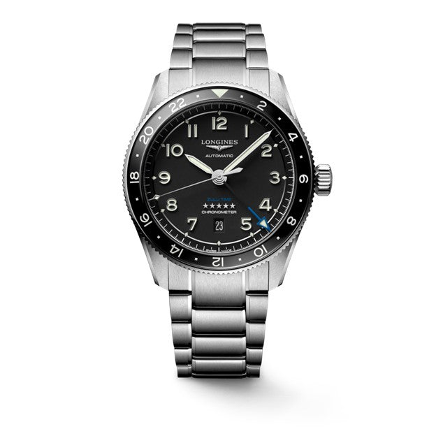 Longines Spirit Zulu Time Men's Automatic Watch L3.812.4.53.6