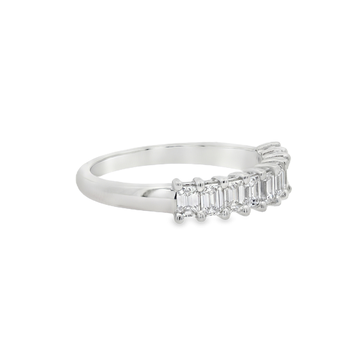 18K White Gold 0.91 CTW VS G/H Diamond Anniversary Ring