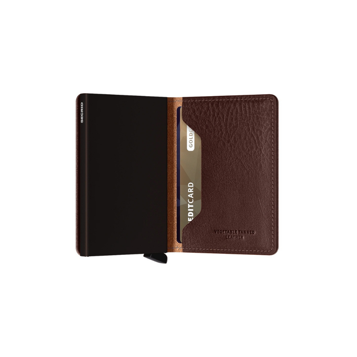 Secrid Vegetable Tanned Espresso-Brown Slimwallet