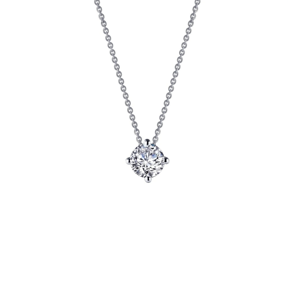 Sterling Silver Cubic Zirconia Necklace