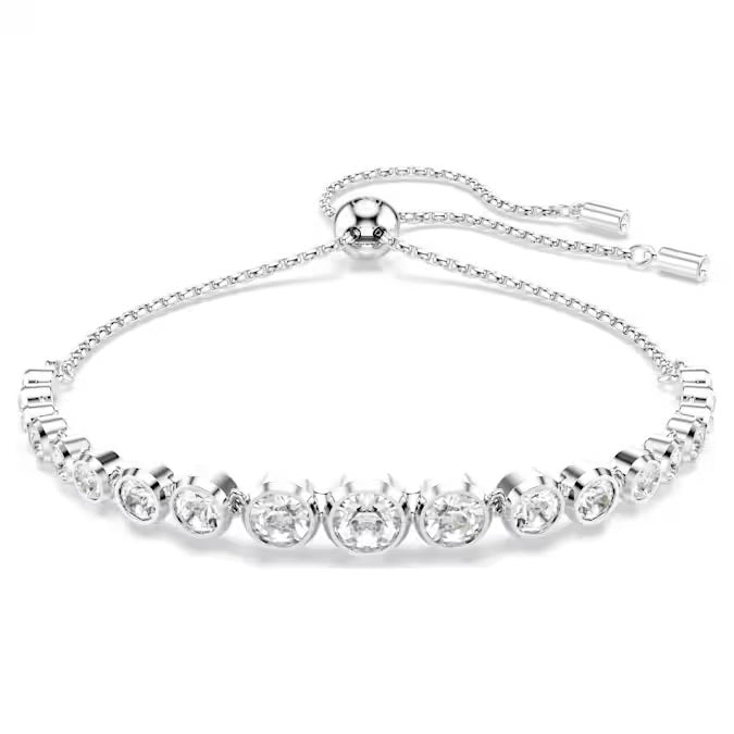 Swarovski Imber Rhodium Plated Bracelet With Clear Crystals 5705451