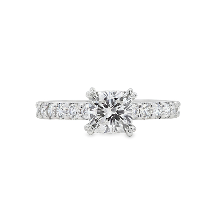 14K White Gold 0.39 CTW Diamond Semi-Mount Engagement Ring