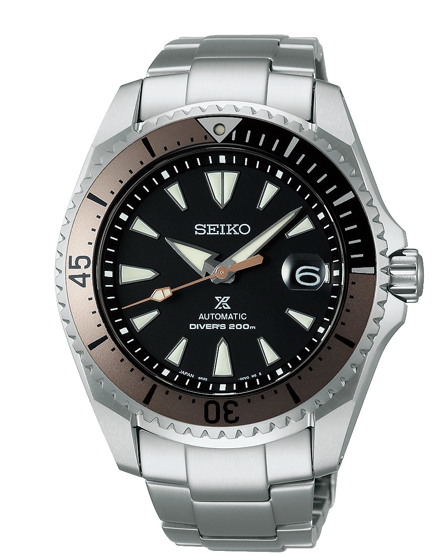 Seiko dive watch sale with sapphire crystal