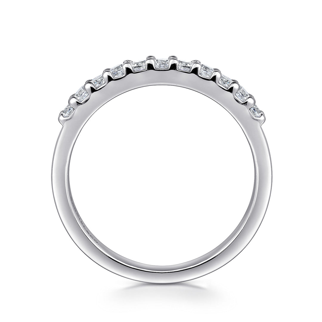 14K White Gold SI G/H 0.24 CTW Diamond Women's Wedding Band
