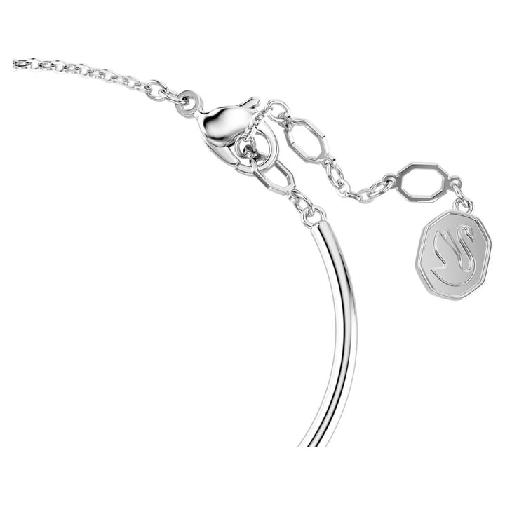 Swarovski Constella Rhodium Plated Bracelet With Clear Cubic Zirconia 5743523