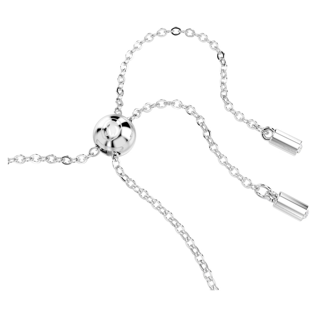 Swarovski Matrix Rhodium Plated Bracelet With Blue And Clear Zirconia's 5693412