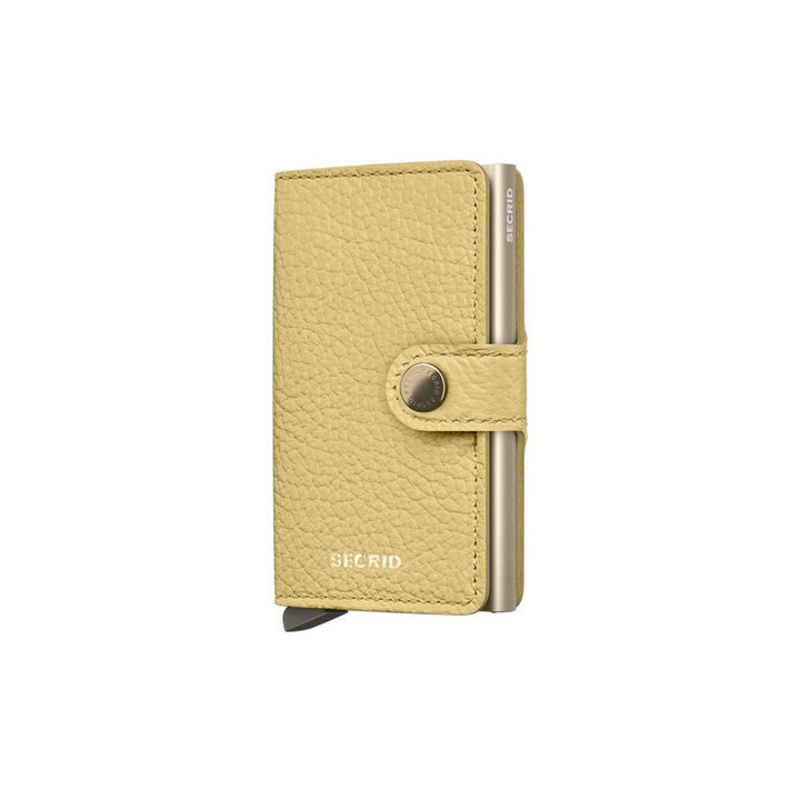 Secrid Pebble Butter Yellow Miniwallet