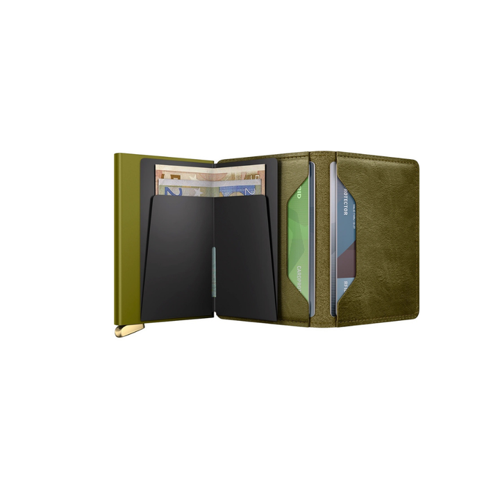 Secrid Premium Basco Olive Slimwallet