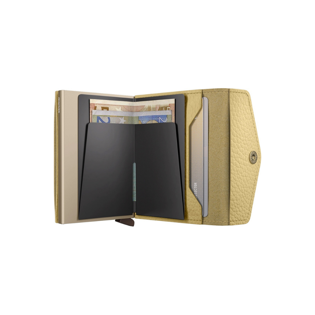 Secrid Pebble Butter Yellow Envelope Wallet