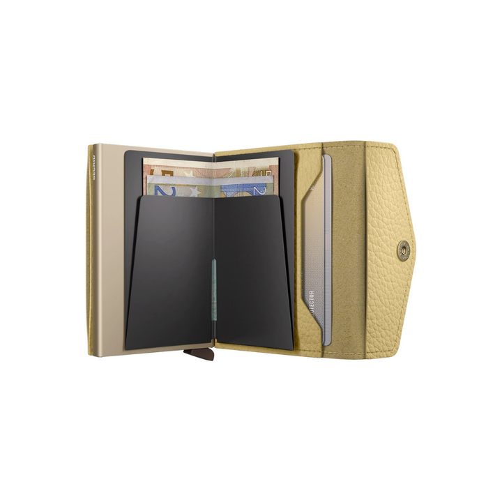 Secrid Pebble Butter Yellow Envelope Wallet
