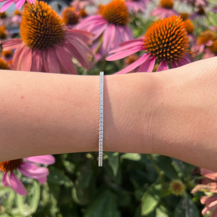 14K Yellow Gold 2.52 CTW Diamond Stretch Bracelet