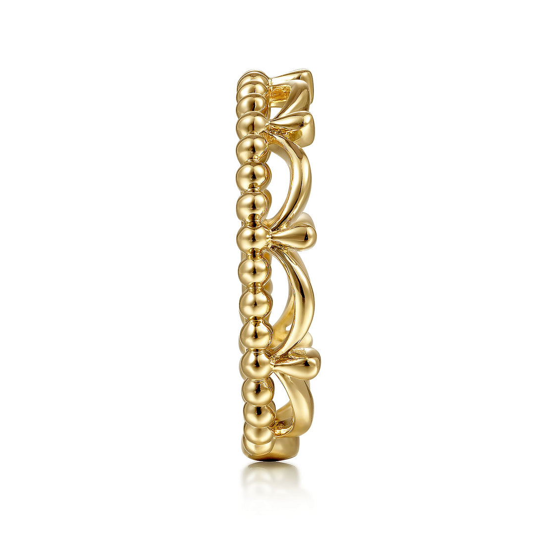 Women's 14K Yellow Gold Gabriel & Co. Polished Crown Ring