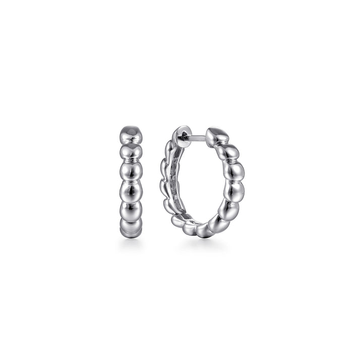 Sterling Silver Gabriel & Co. Huggie Earrings